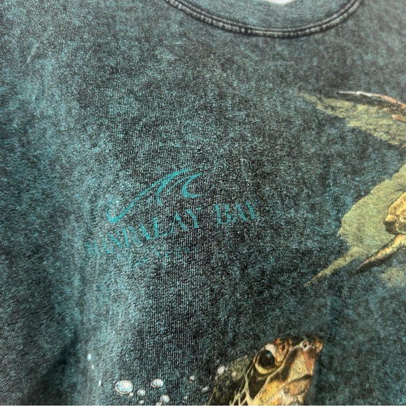 GIDAN Sea Turtle Mandalay Bay Souvenir Graphic T-Shirt Womens Size L Cotton - Picture 6 of 10